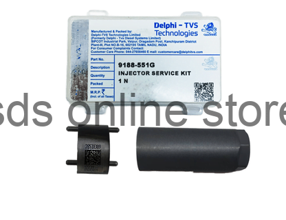 DELPHI 9188-551G INJECTOR SERVICE KIT FOR RENAULT K9K E4